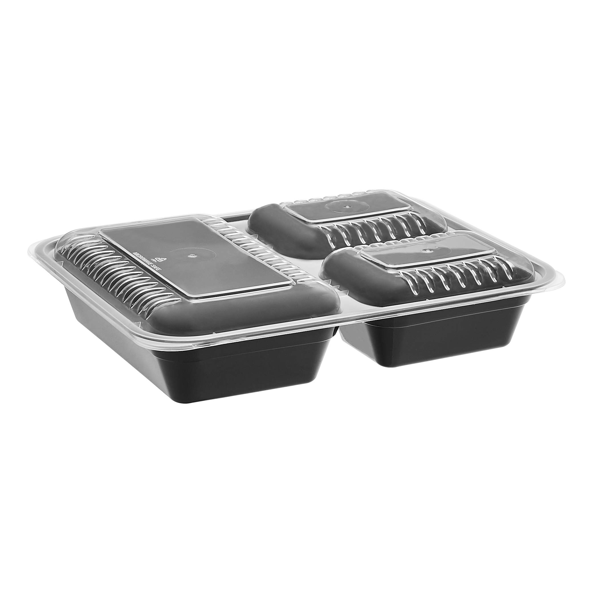 AmazonBasics 三格備餐盒|36 oz・20件組