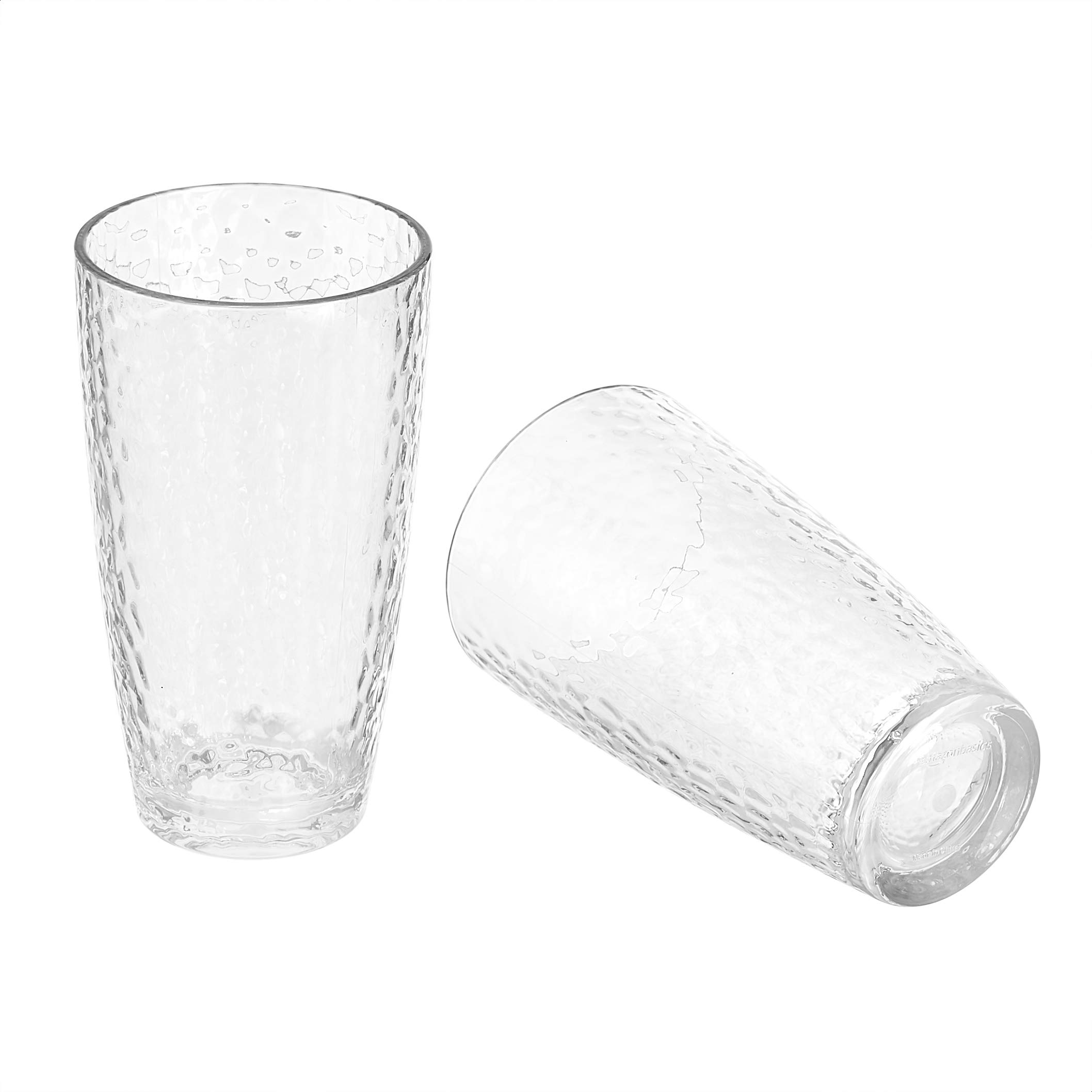 AmazonBasics Tritan 錘紋高身杯｜18 oz・4件組 · 圖片 2